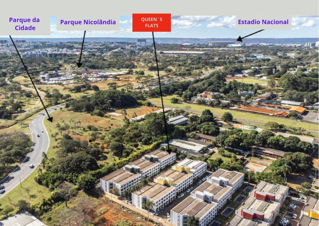 Queen's Flats, Flat Executivo Proximo A Esplanada E Ao Aeroporto