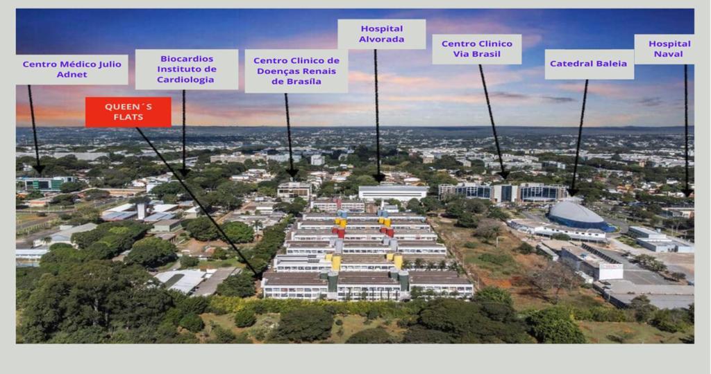 Aparthotel Queen's Flats, Flat Executivo Proximo A Esplanada E Ao Aeroporto
